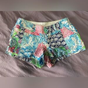 Lilly Pulitzer Multicolor Patchwork Women's Shorts